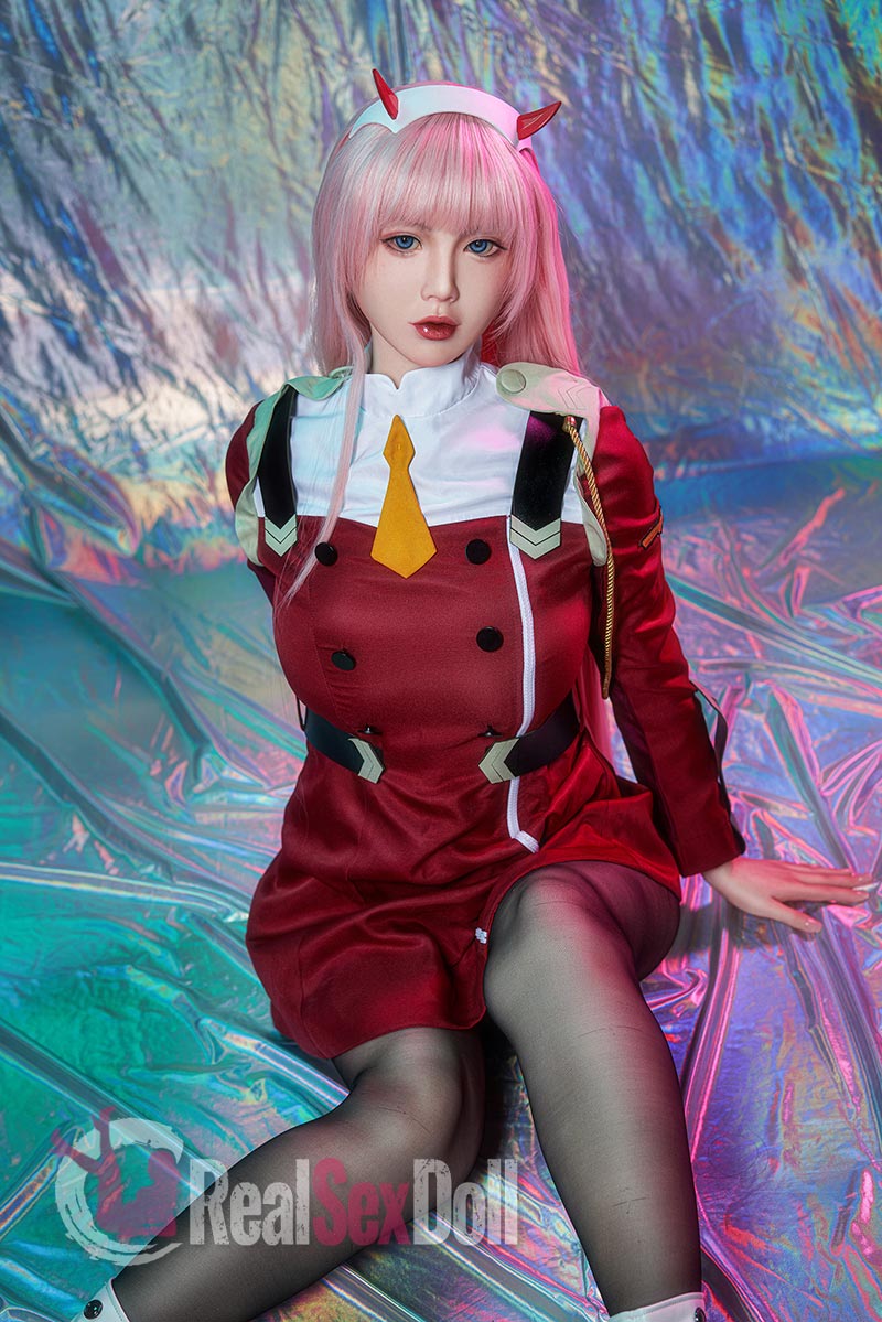 Sex Doll Clothing Zero Two Love Doll Cosplay Outfit (Doll Not Included) — TPE