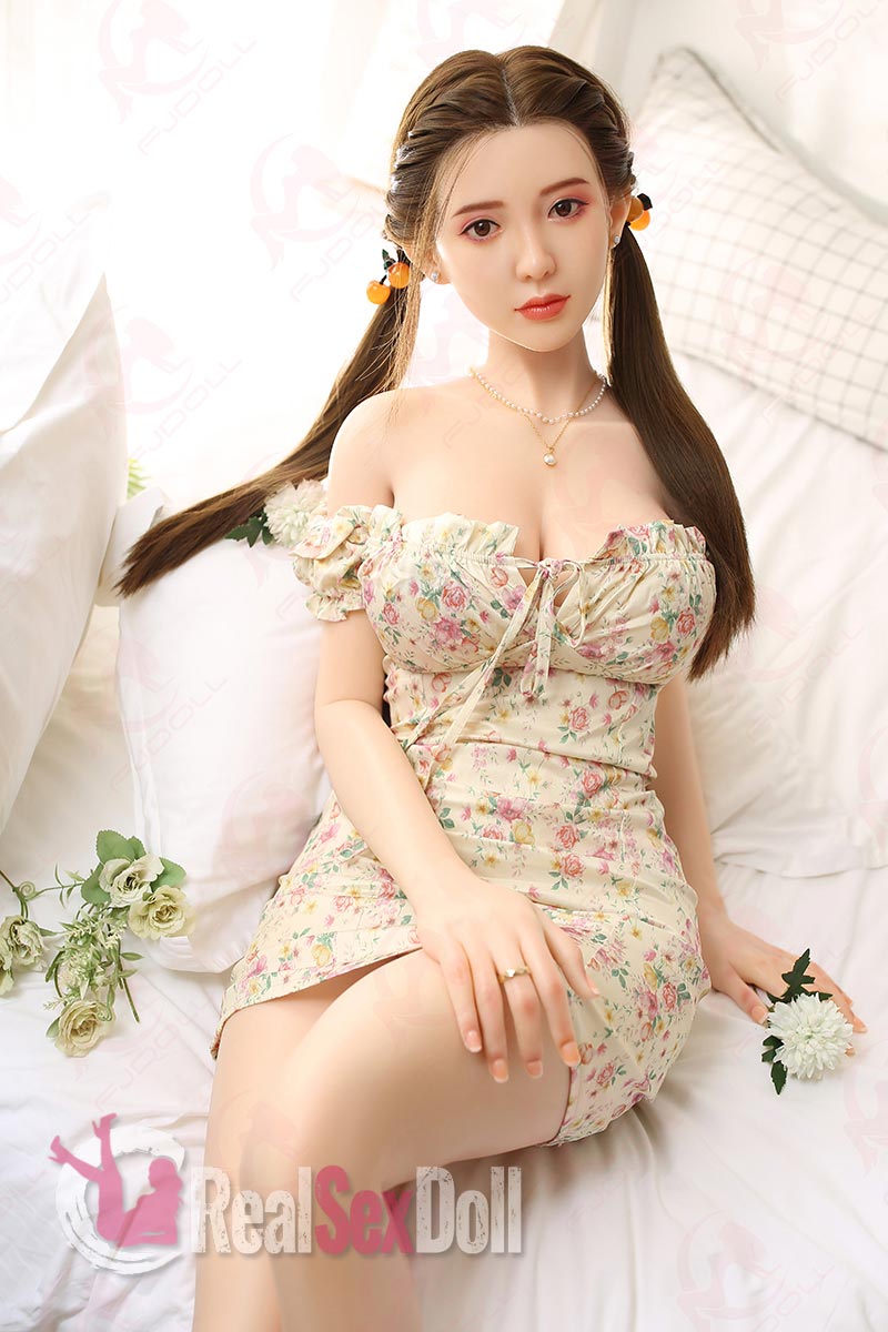 166cm/5ft5 D-Cup Full Silicone Asian  Skinny Sex Dolls Bess
