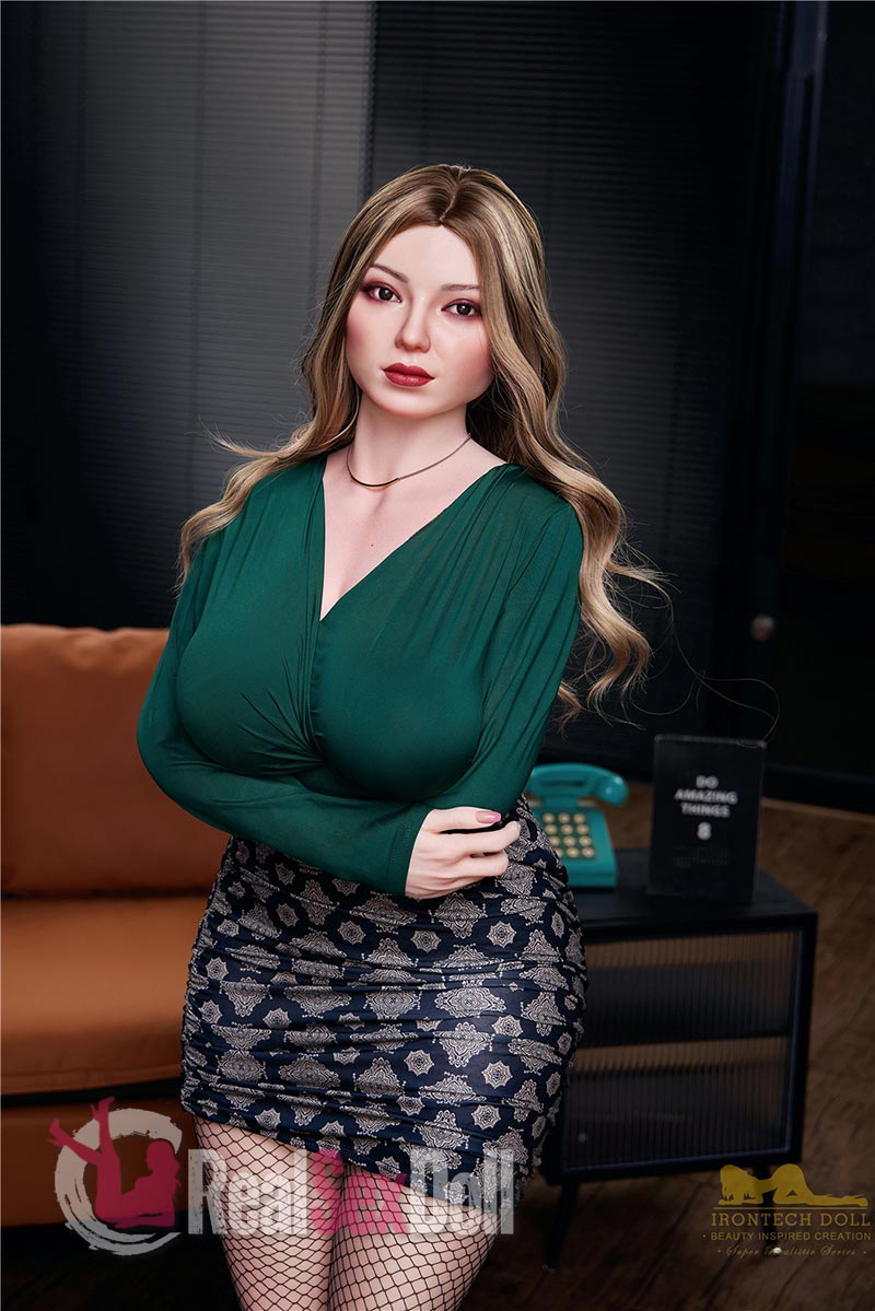 162cm/5ft3 I-cup BBW Silicone Sex Doll Maria With Head S22 vista 4