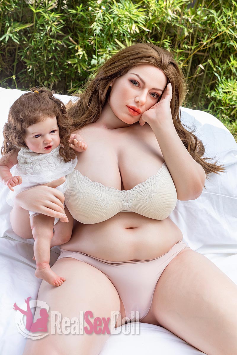 161cm/5ft3 H-cup BBW MILF Silicone Sex Doll Amy, W.R.4.0 [US Stock] vista 2