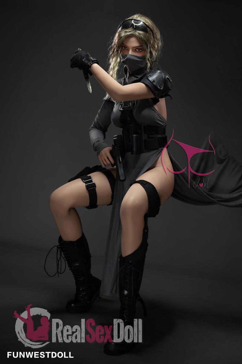 165cm / 5ft4 C-cup Cold Masked Skinny Sex Doll Lexie vista 8