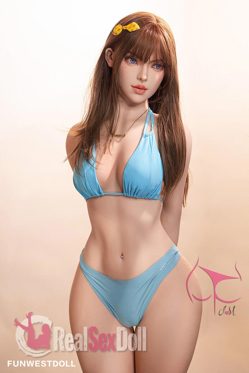 157cm / 5ft2 C-cup Skinny Sex Doll With Blue Bikini Tammy vista 4