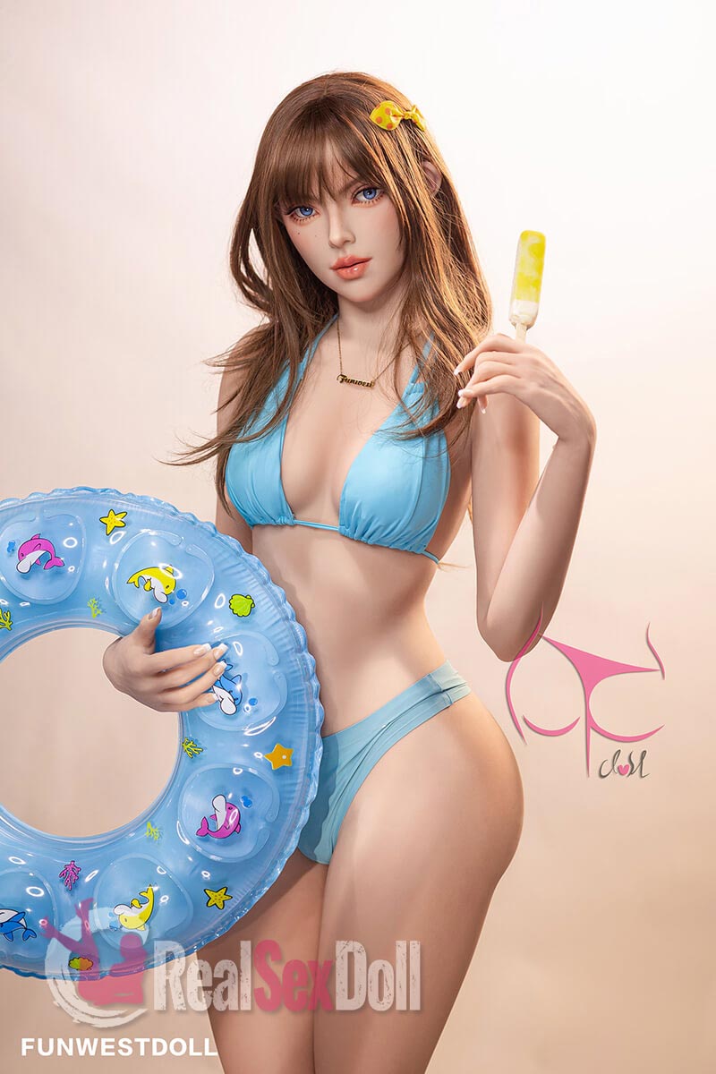 157cm / 5ft2 C-cup Skinny Sex Doll With Blue Bikini Tammy vista 3