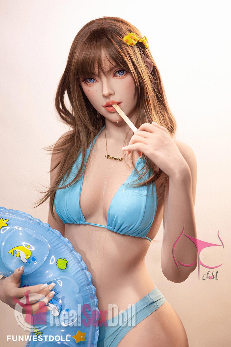 157cm / 5ft2 C-cup Skinny Sex Doll With Blue Bikini Tammy vista 2