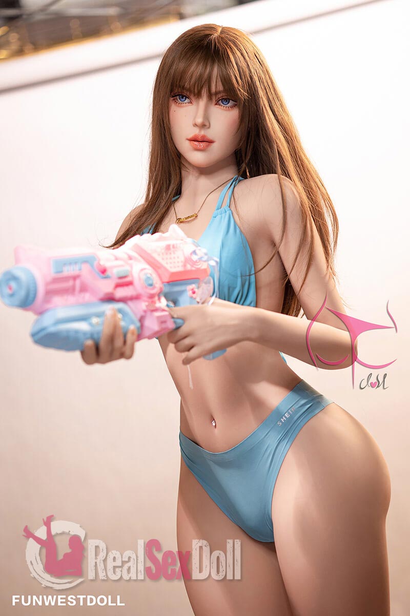 157cm / 5ft2 C-cup Skinny Sex Doll With Blue Bikini Tammy vista 5