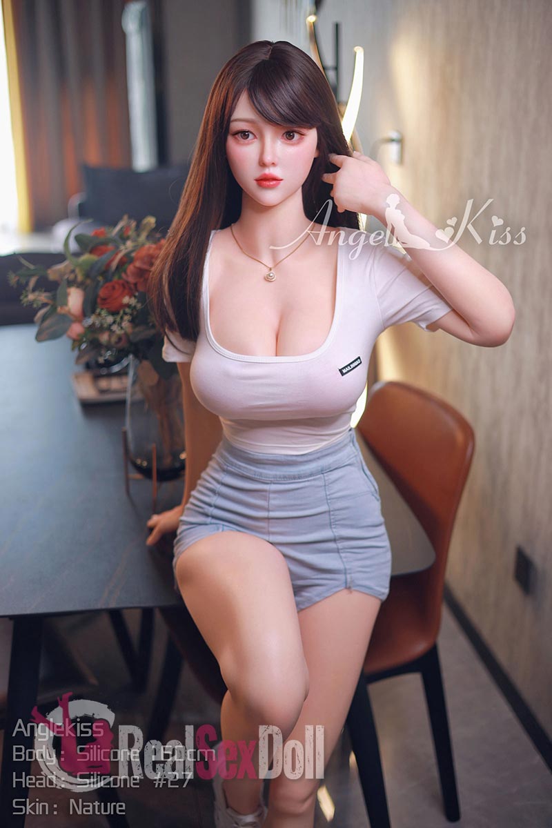 160cm/5ft3 B-cup Skinny Love Doll With Silicone Head S27 vista 5