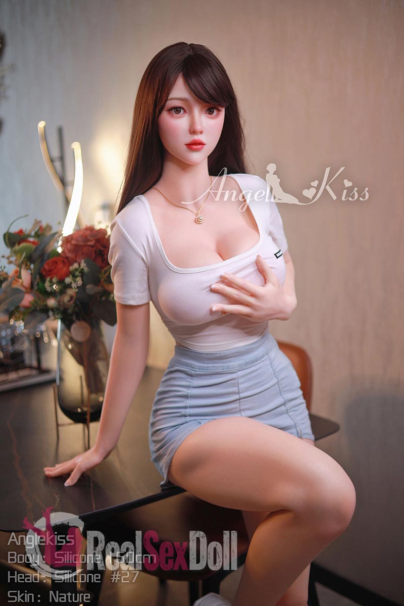 160cm/5ft3 B-cup Skinny Love Doll With Silicone Head S27 vista 7