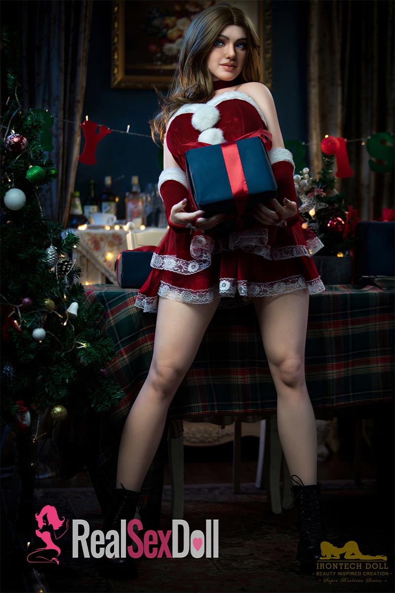 165cm / 5ft5 G-cup Christmas Full Silicone Love Doll Lvy vista 3