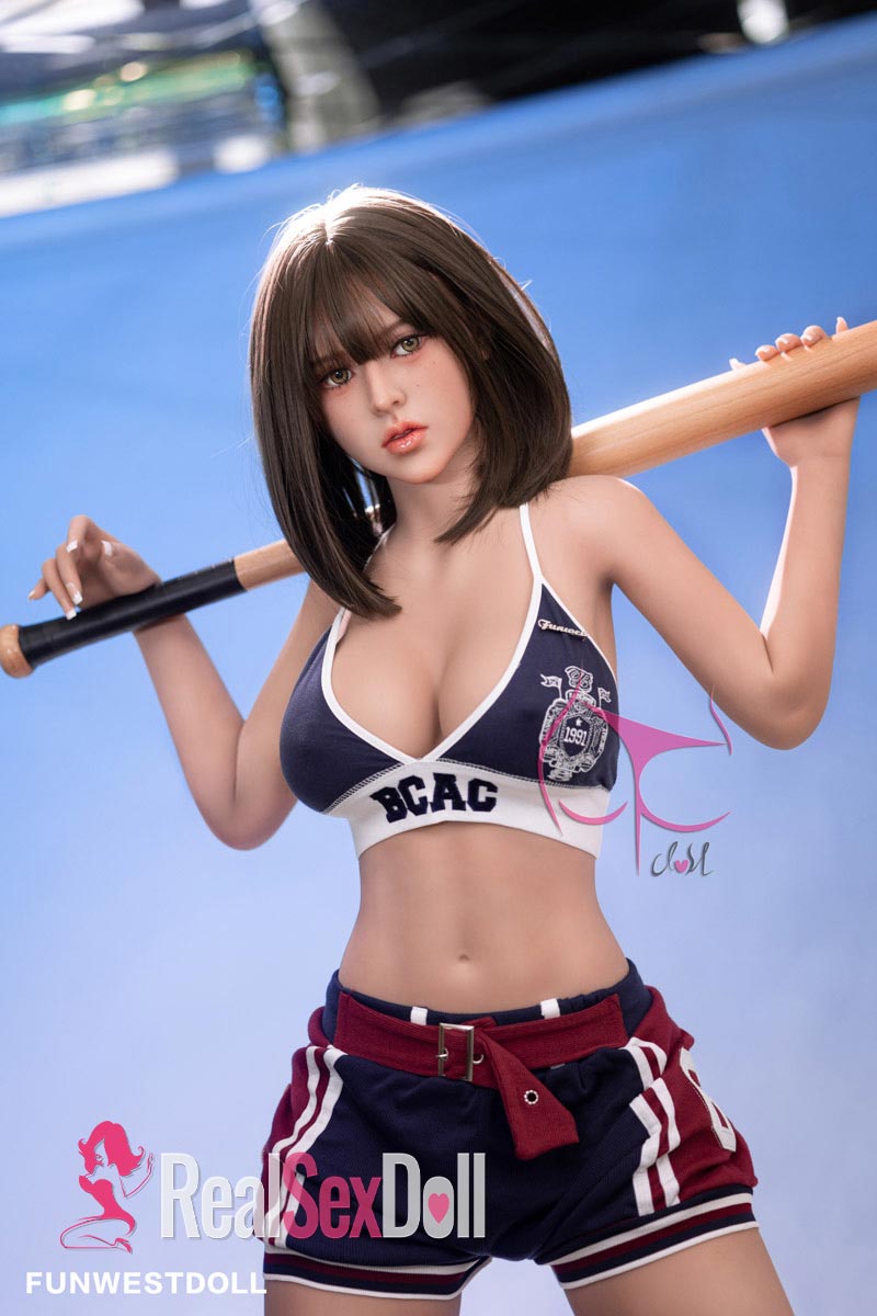 155cm / 5ft1 F-cup Baseball Lover Curvy Love Doll Darlene vista 5