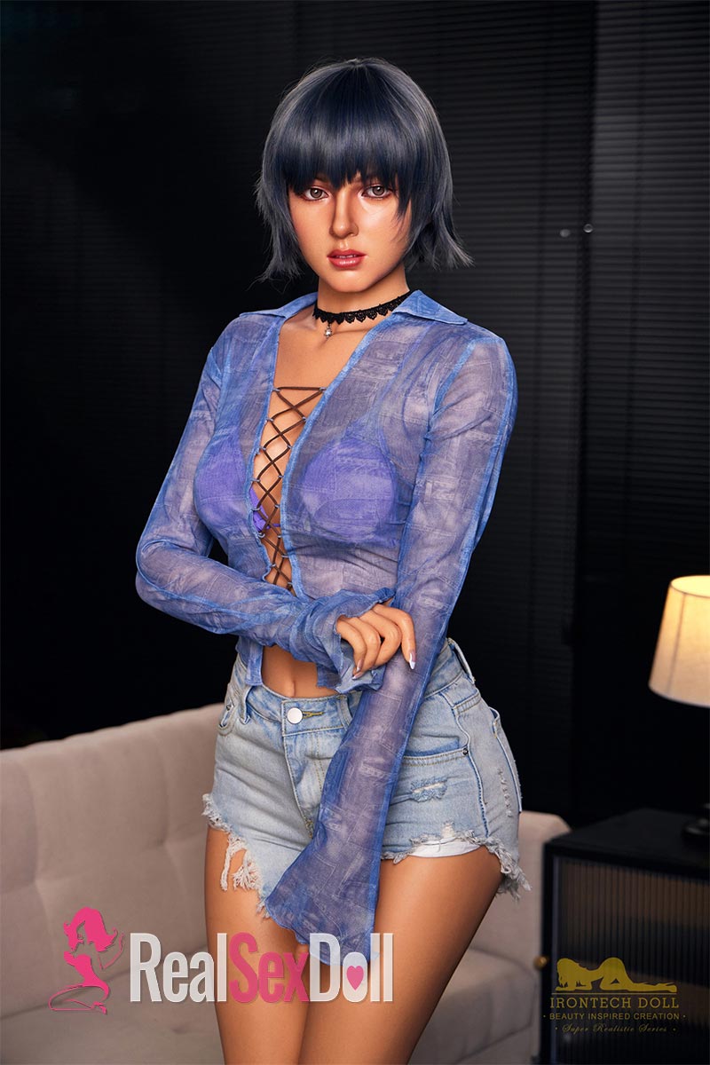 168cm / 5ft6 Skinny Full Silicone Sex Doll Fenny S29 vista 2