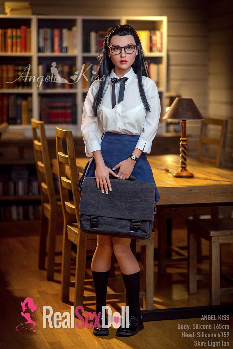 165cm / 5ft5 D-Cup Skinny Silicone Doll With Head LS10 vista 3
