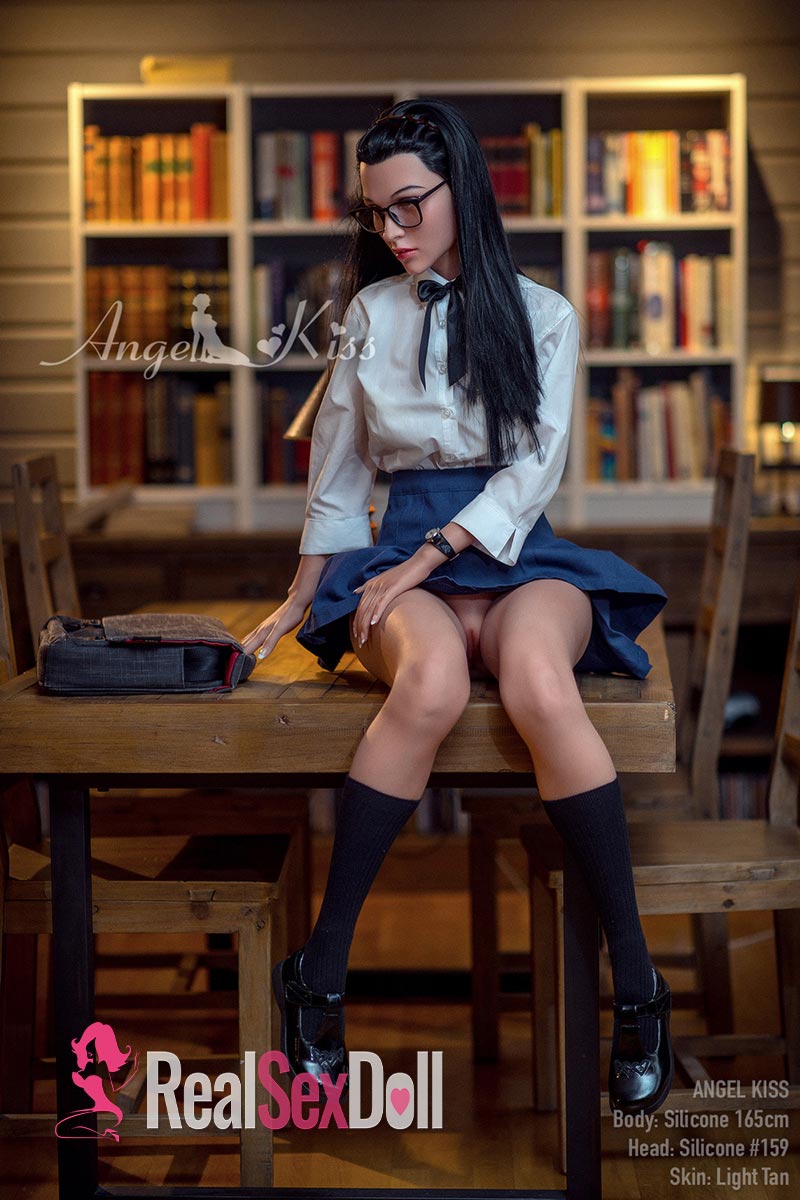 165cm / 5ft5 D-Cup Skinny Silicone Doll With Head LS10 vista 5