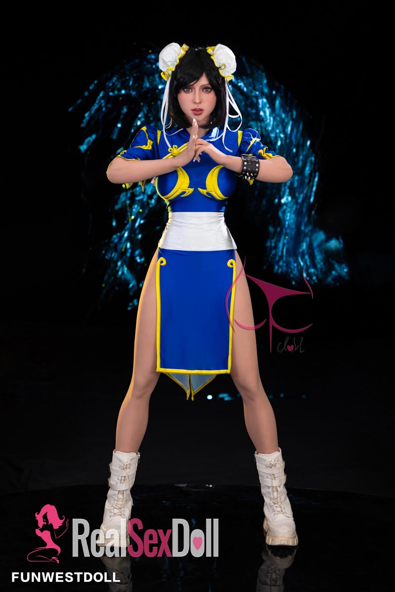 Sex Doll Chun-Li Cosplay Outfit (Doll Not Included) vista 2