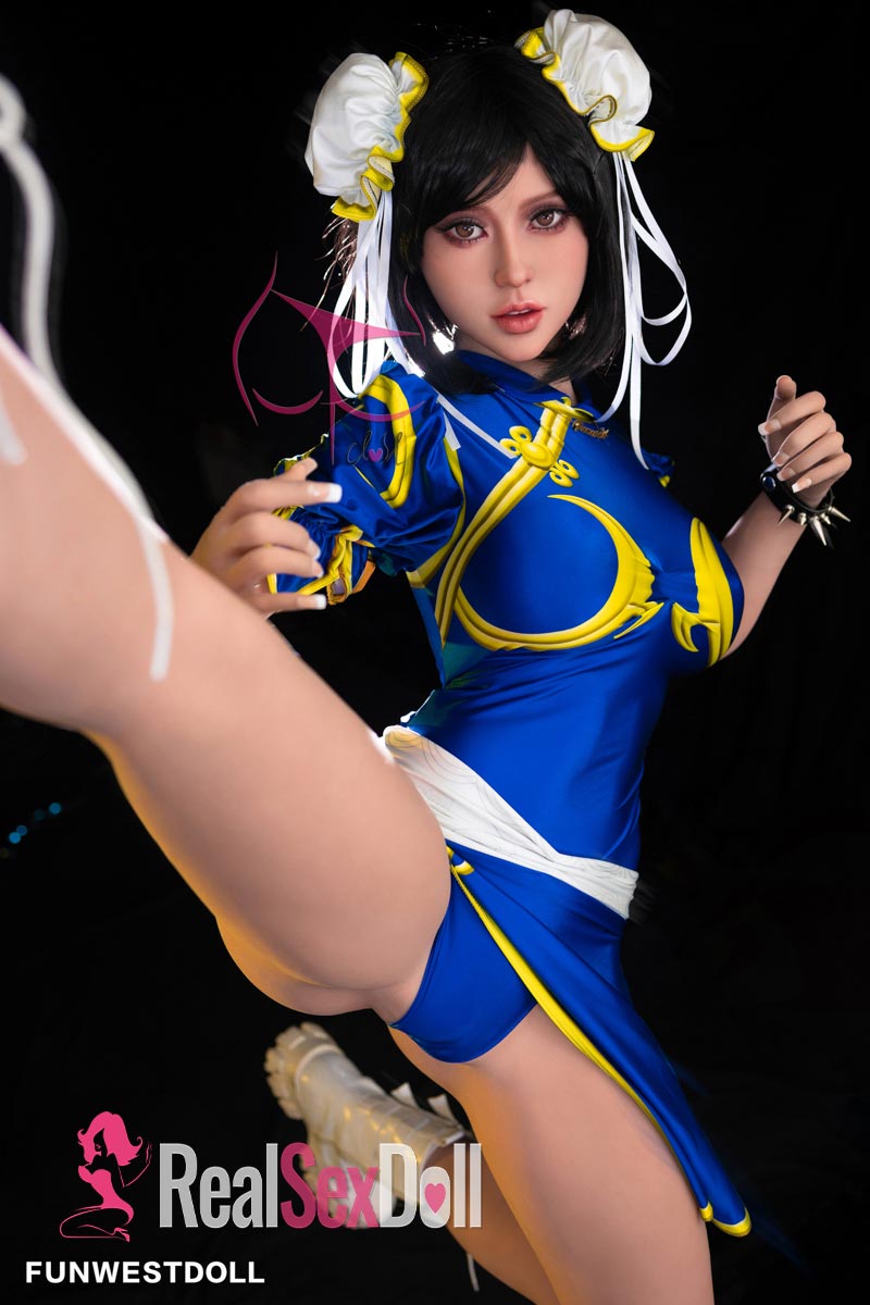 Sex Doll Chun-Li Cosplay Outfit (Doll Not Included) vista 8