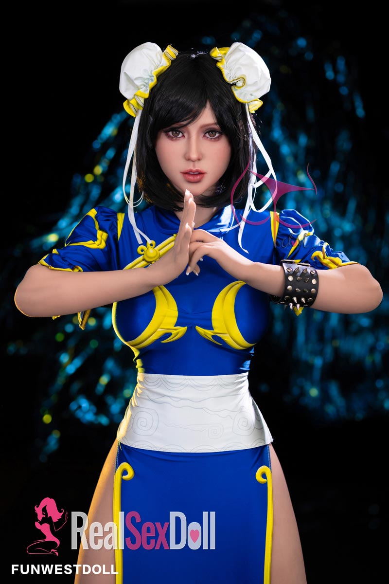 Sex Doll Chun-Li Cosplay Outfit (Doll Not Included) — 155cm — TPE