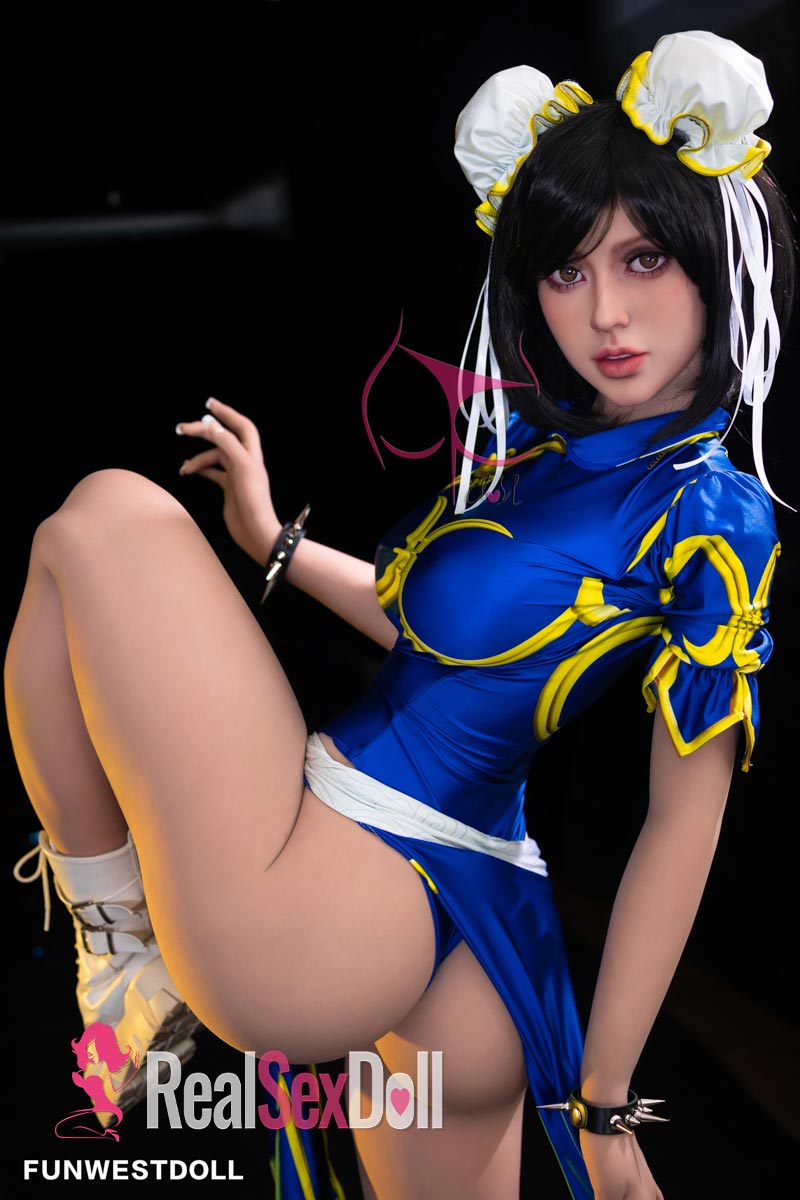 Sex Doll Chun-Li Cosplay Outfit (Doll Not Included) vista 6