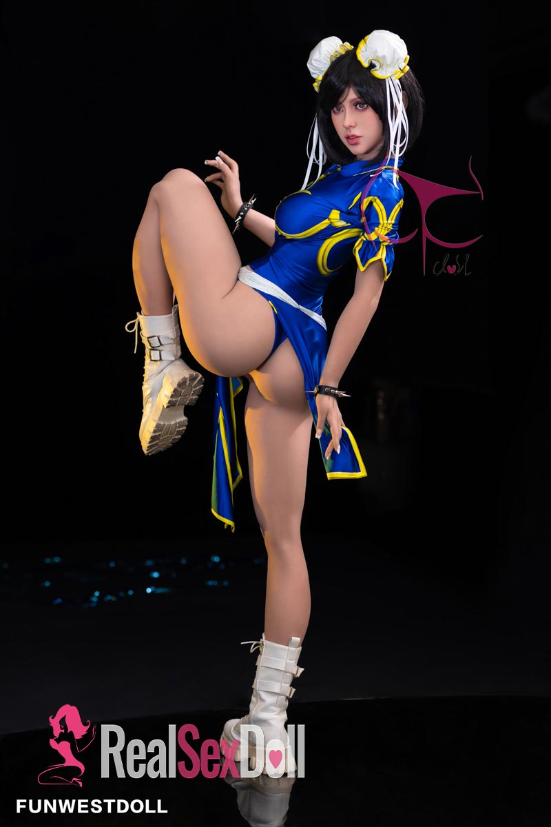 Sex Doll Chun-Li Cosplay Outfit (Doll Not Included) vista 5