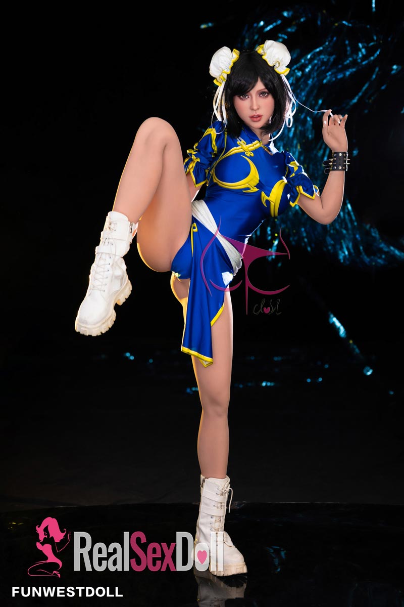 Sex Doll Chun-Li Cosplay Outfit (Doll Not Included) vista 3