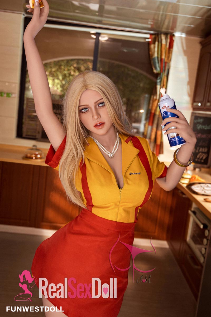 162cm / 5ft3 F-cup Cosplay Blonde Sex Doll Sophiemina vista 7