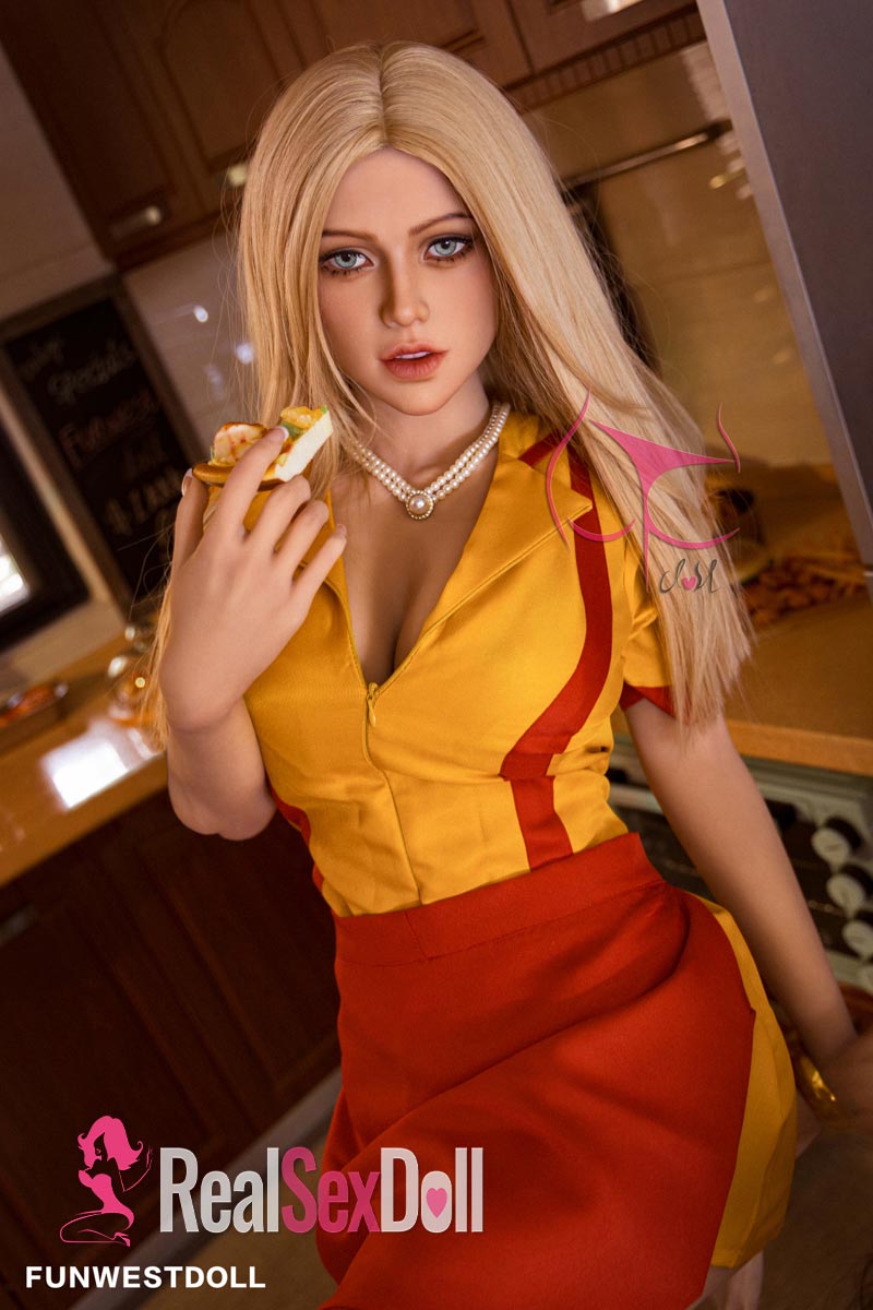162cm / 5ft3 F-cup Cosplay Blonde Sex Doll Sophiemina vista 4