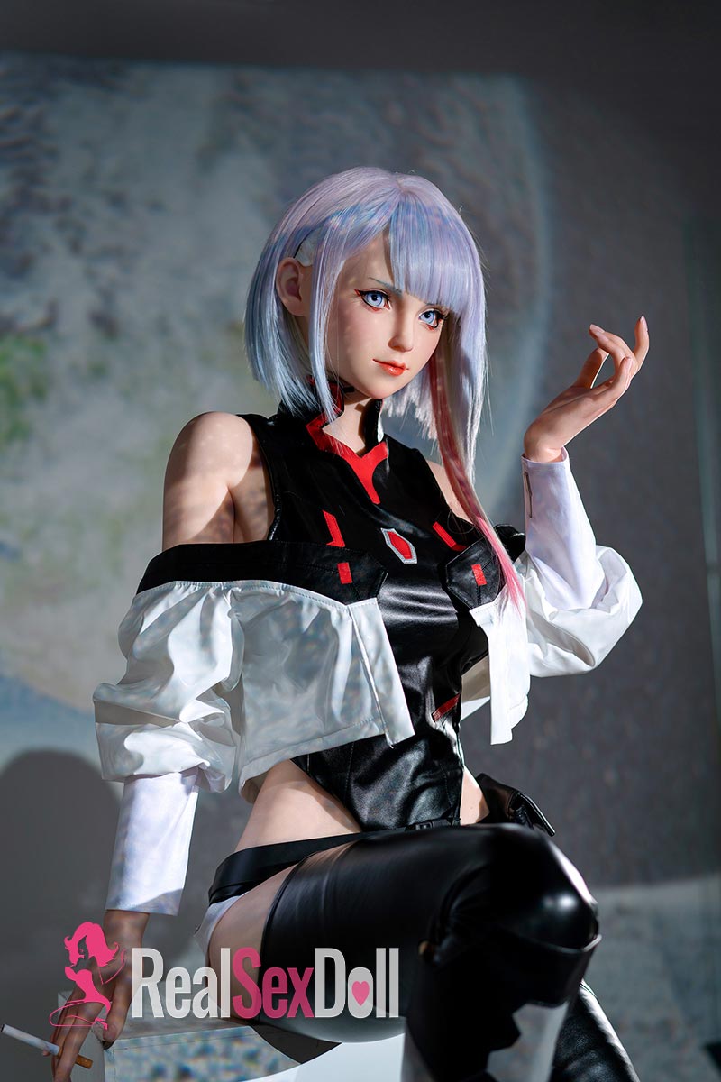 156cm / 5ft1 F-cup Cosplay Silicone Love Doll vista 3
