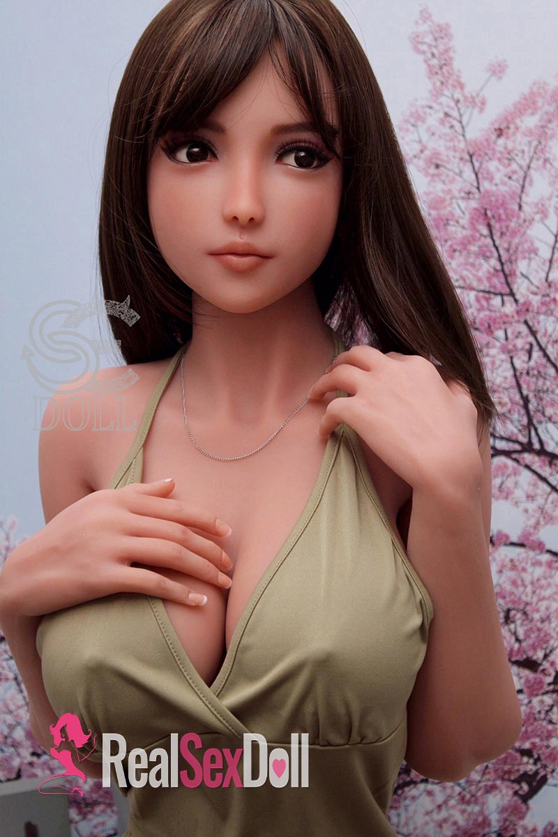 161cm / 5ft3 F-cup Curvy Love Doll Elanie vista 5