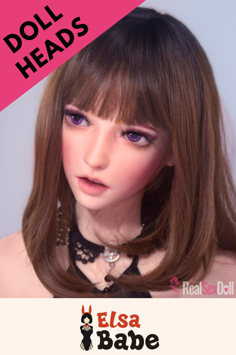 Sex Doll Head (ElsaBabe Doll) — SILICONE
