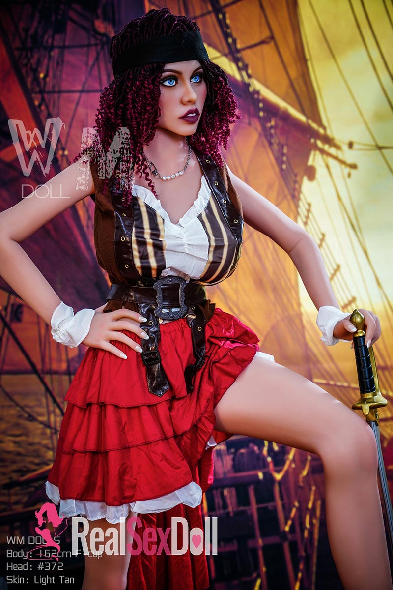162cm / 5ft4 E-cup Pirate Curvy Love Doll #372 vista 2