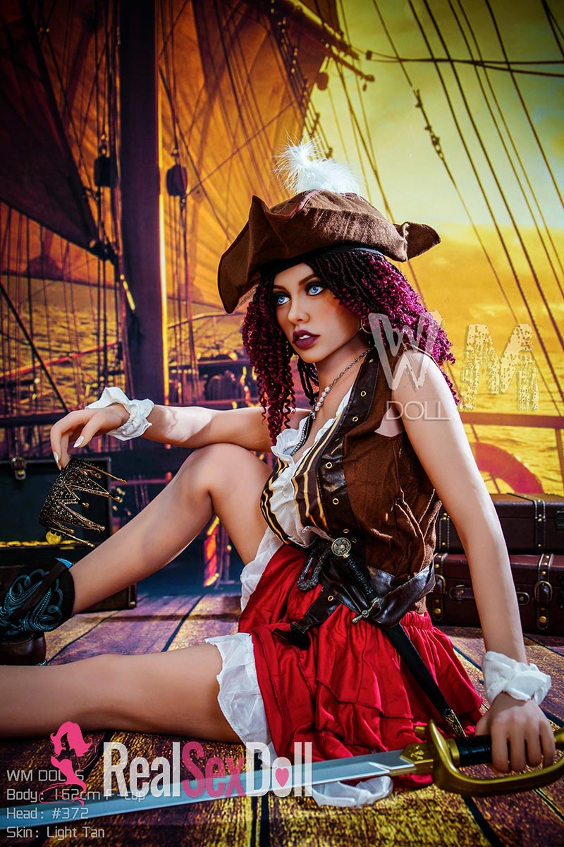 162cm / 5ft4 E-cup Pirate Curvy Love Doll #372 vista 8