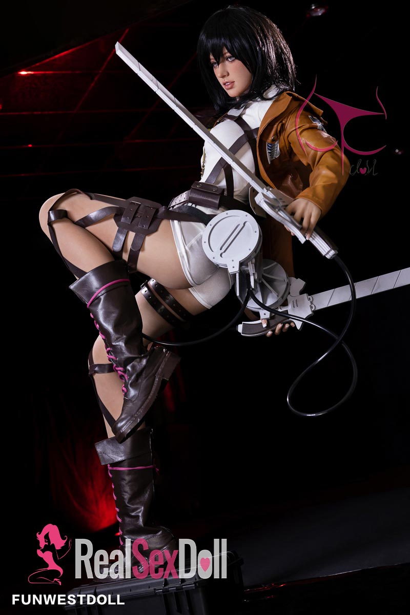 159cm / 5ft2 A-cup Cosplay Skinny Sex Doll Chloe vista 8