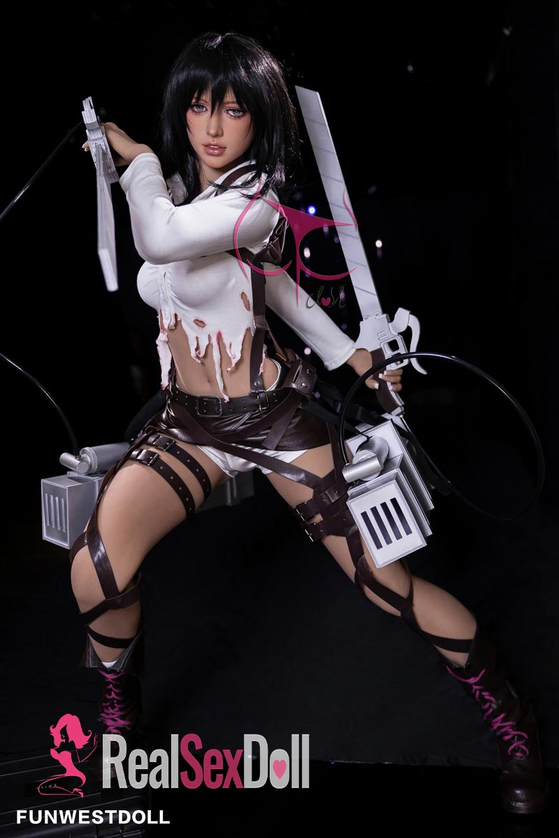 159cm / 5ft2 A-cup Cosplay Skinny Sex Doll Chloe vista 7