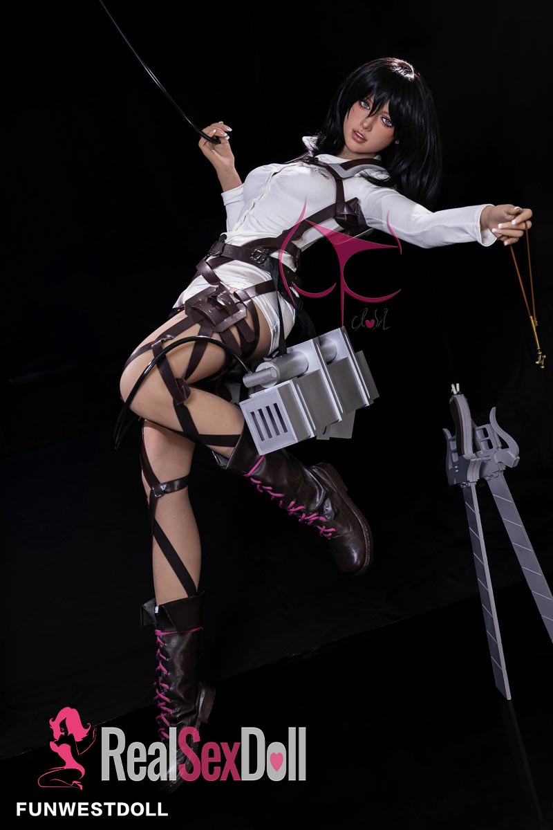 159cm / 5ft2 A-cup Cosplay Skinny Sex Doll Chloe vista 6
