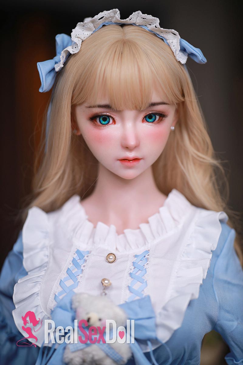 161cm / 5ft3 E-cup Full Silicone Blonde Sex Doll Mili vista 8