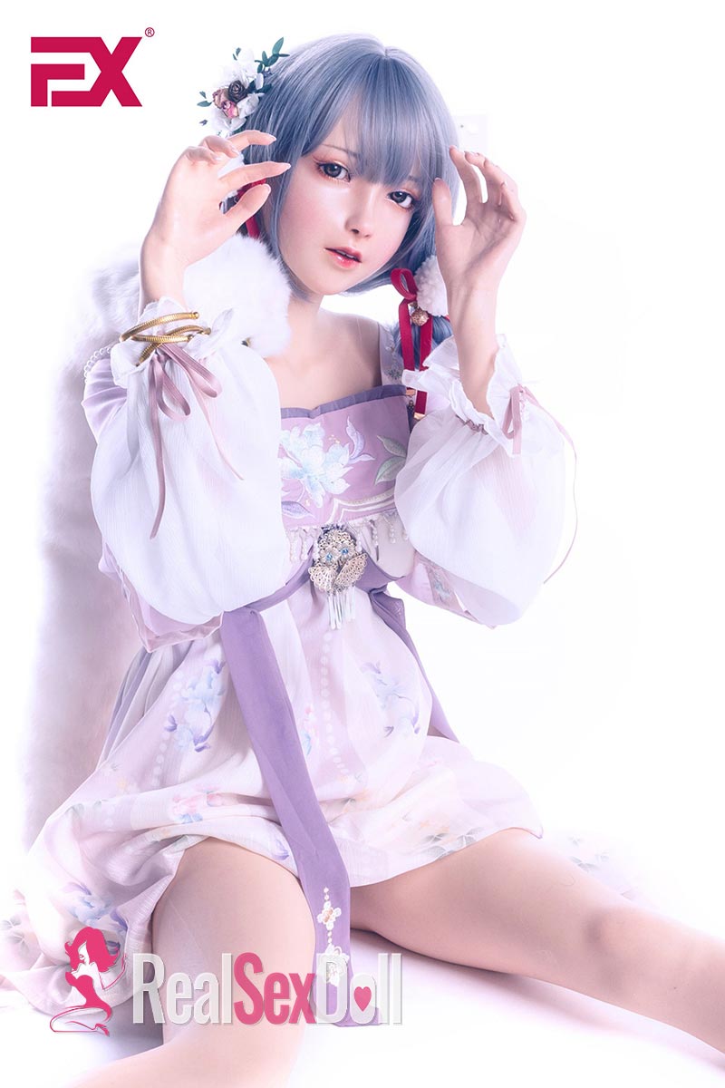 149cm / 4ft11 C Cup Cyberfusion All-in-one Silicone Doll Lily vista 7