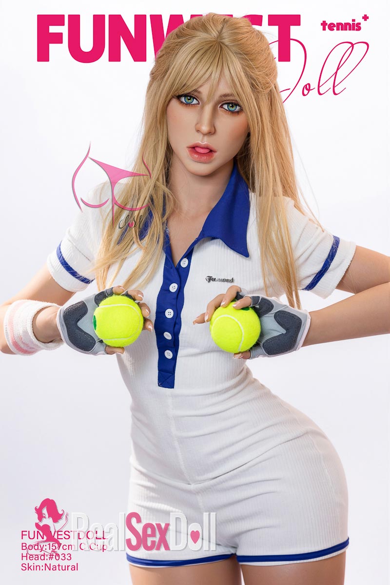 157cm / 5ft2 C-cup Tennis Lover Skinny Sex Doll Elina vista 2