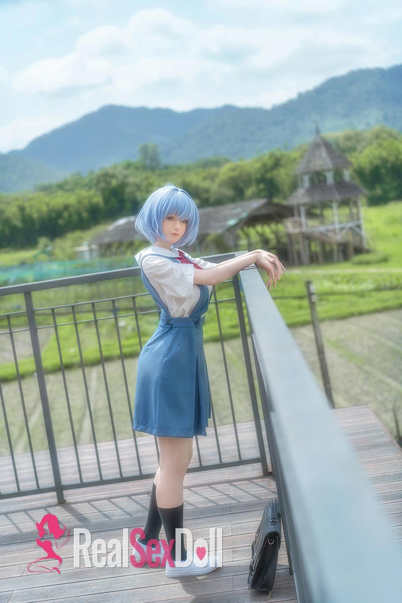 156cm / 5ft1 F-cup Cosplay Anime Silicone Sex Doll vista 5