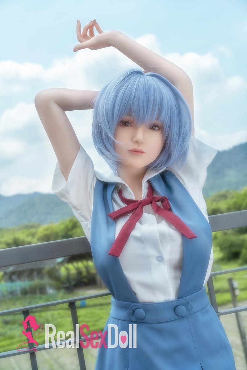 156cm / 5ft1 F-cup Cosplay Anime Silicone Sex Doll — 156cm — SILICONE