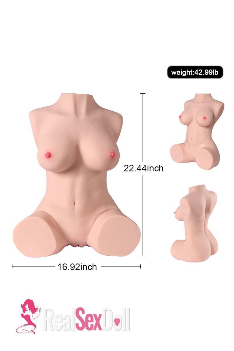 42.99LB Sex Doll Torsos Male Masturbator Sex Toy Dania In Stock — TPE