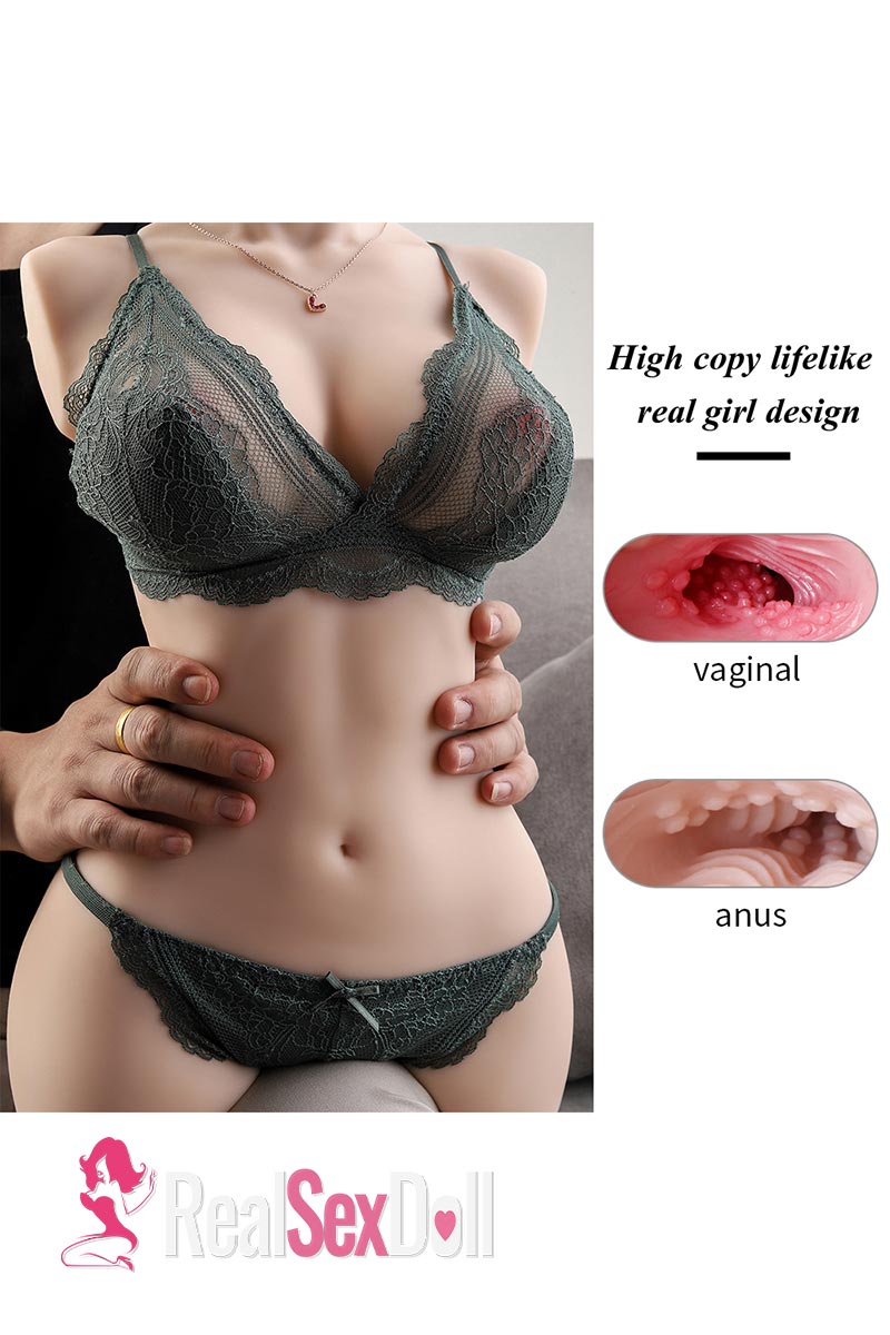 43.5CM 19.16LB Male Masturbator Sex Doll Torsos Hermosa vista 2