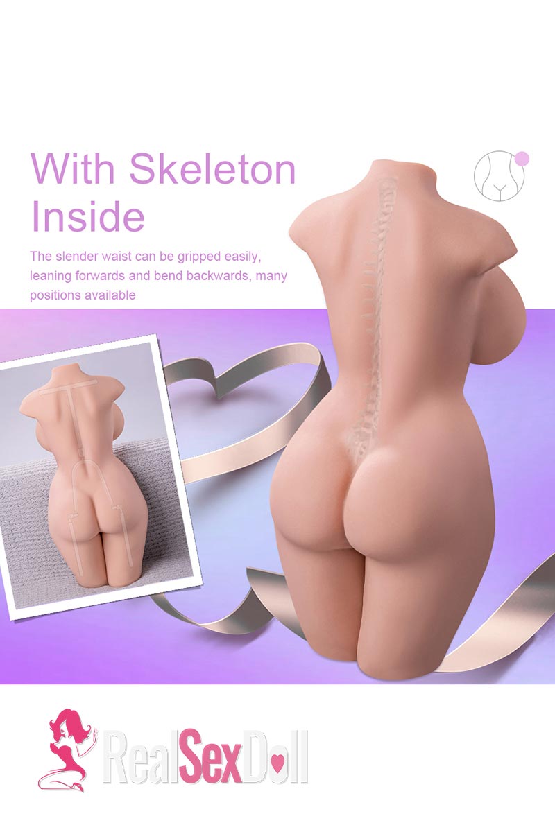 51CM 15.43LB Male Masturbator Sex Doll Torsos Rachel vista 5