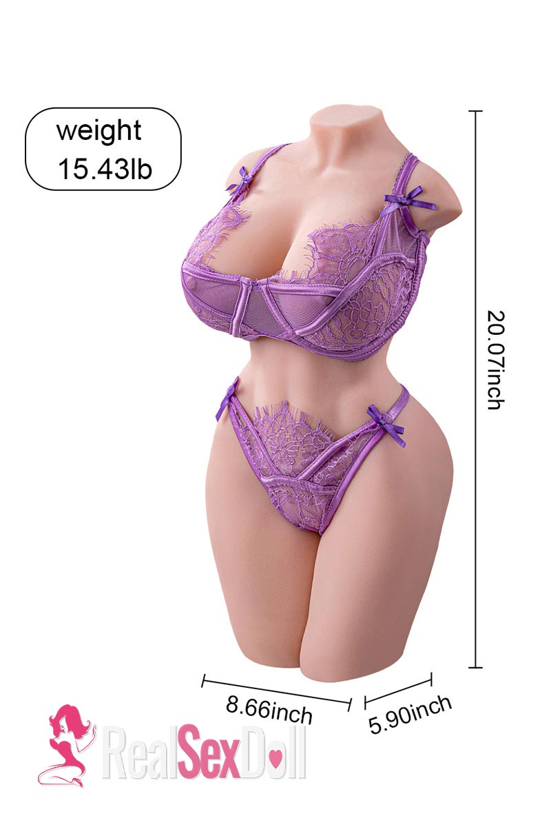 51CM 15.43LB Male Masturbator Sex Doll Torsos Rachel — 51cm — TPE