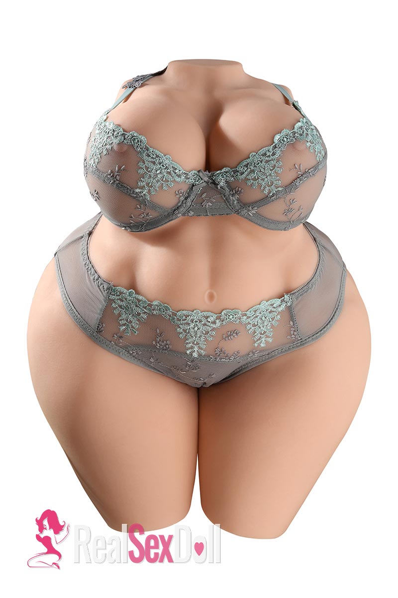42CM 25.35LB Male Masturbator BBW Sex Doll Torsos Alma — 42cm — TPE
