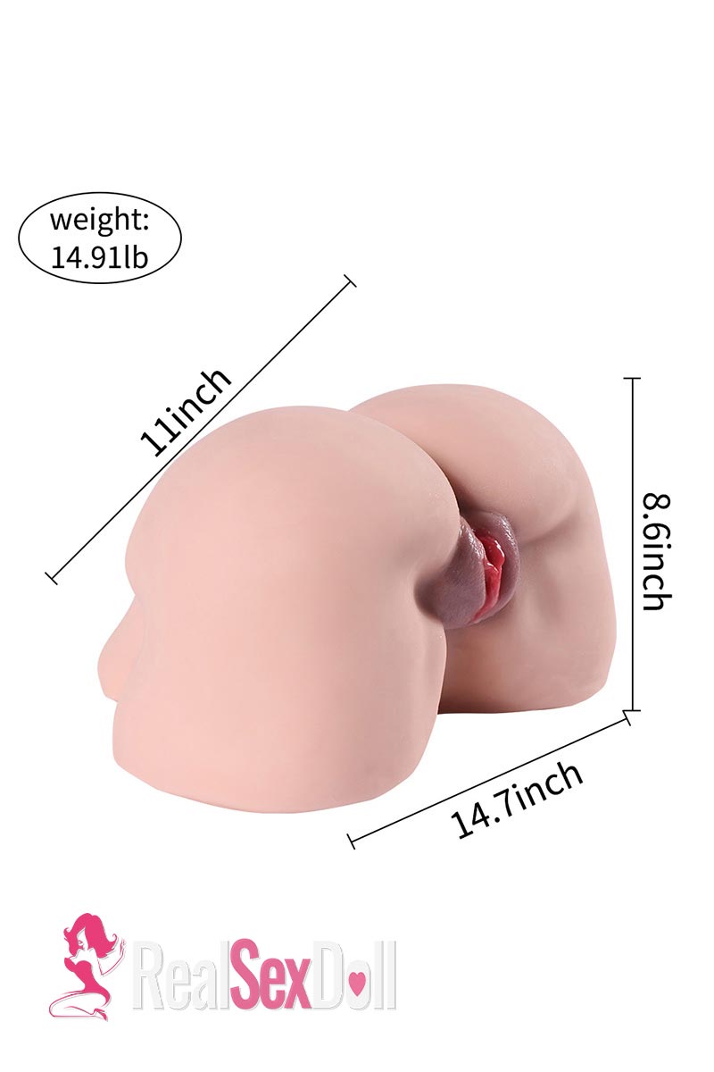 28CM 14.91LB Sex Doll Torsos Super Realistic Ass Maud — 28cm — TPE