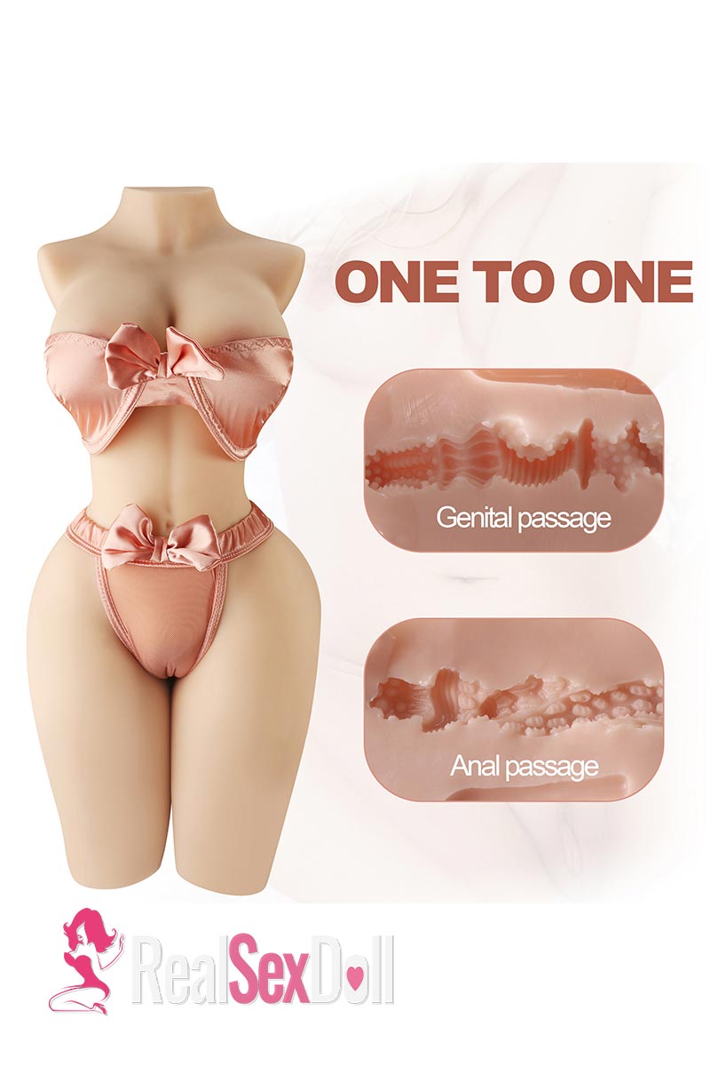 53CM 18.29LB Male Masturbator Half Body Sex Doll Torso Page vista 5