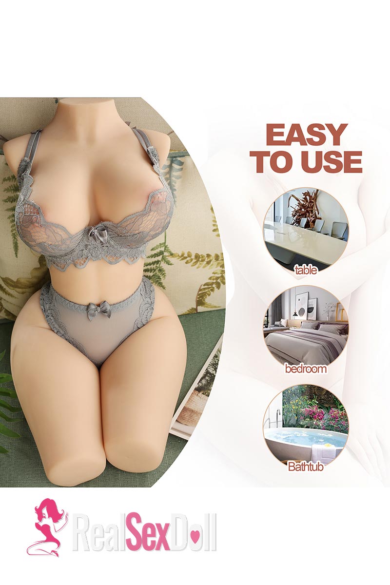 53CM 18.29LB Male Masturbator Half Body Sex Doll Torso Page vista 6