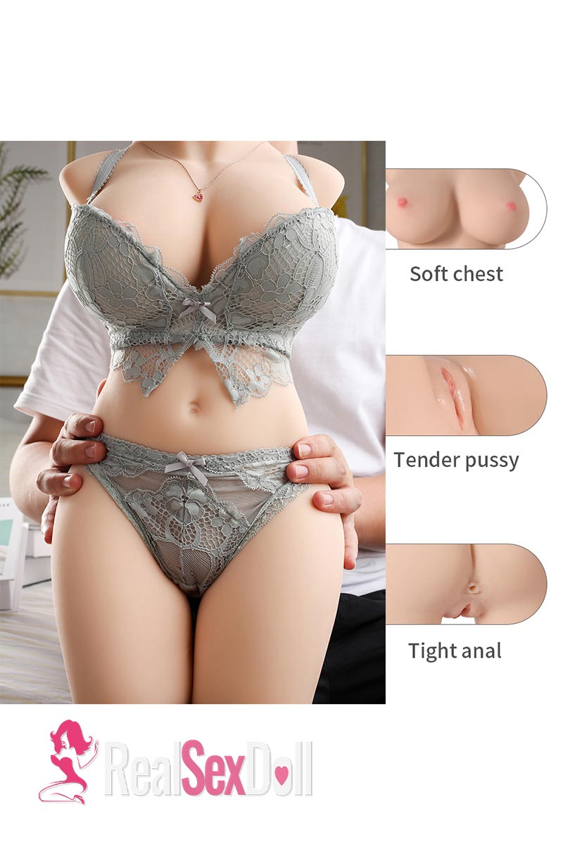 55CM 20.28LB Sexy Half Body Male Masturbator Maiya vista 2