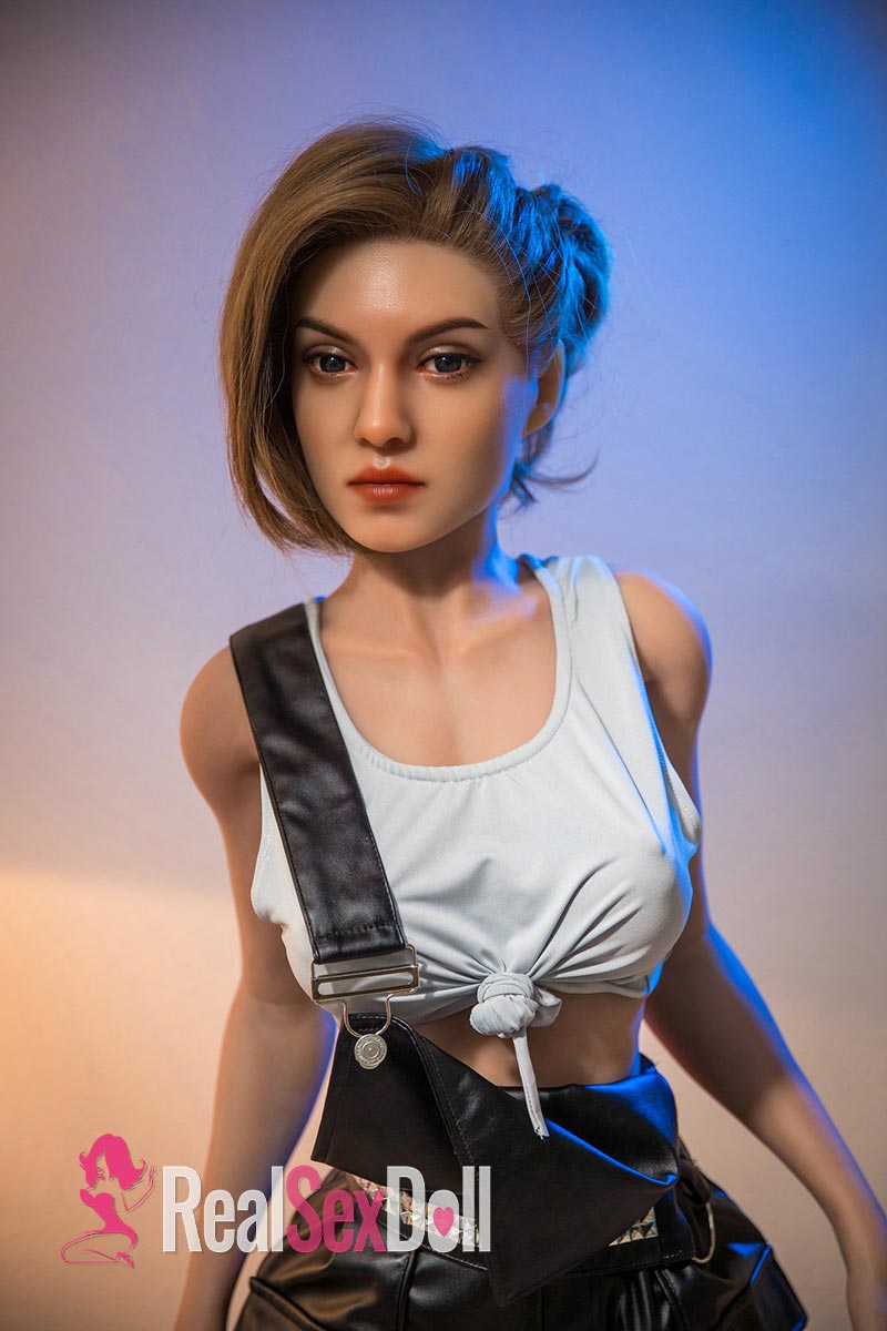 153cm / 5ft F-cup Big Breasts Full Silicone Real Sex Doll Judy vista 3