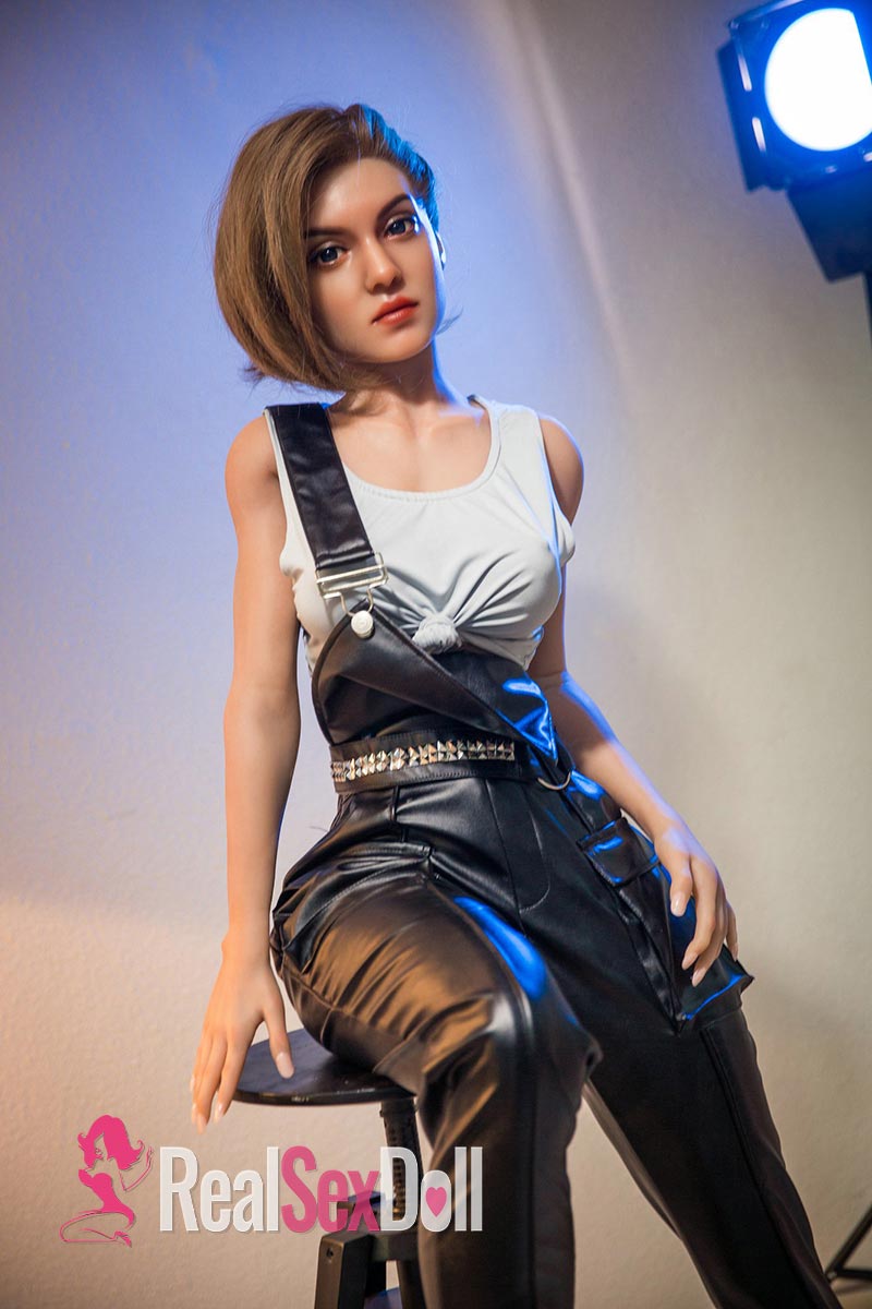 153cm / 5ft F-cup Big Breasts Full Silicone Real Sex Doll Judy vista 5