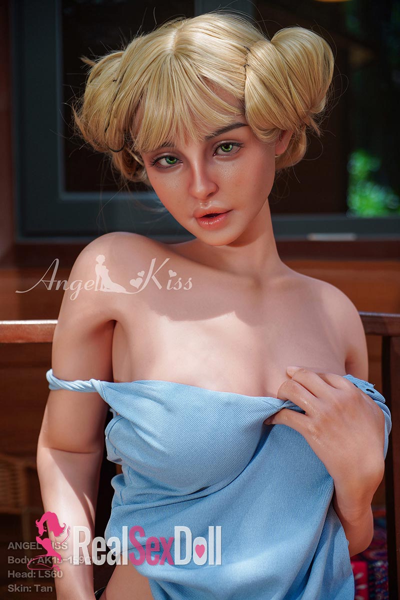 159cm / 5ft2 F-cup Curvy Full Silicone Love Doll LS60 — 159cm — SILICONE