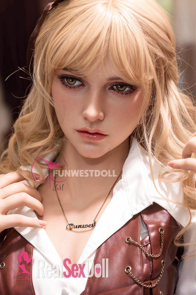 157cm / 5ft2 C-cup Blonde STPE Sex Doll Bella with Head #037 [USA Stock]